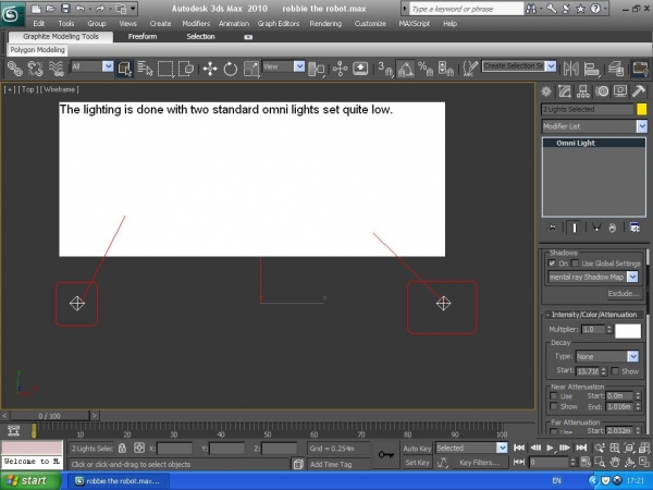 Creation of Robbie the Robot: Step 7